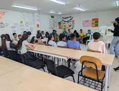 Classroom during teacher training